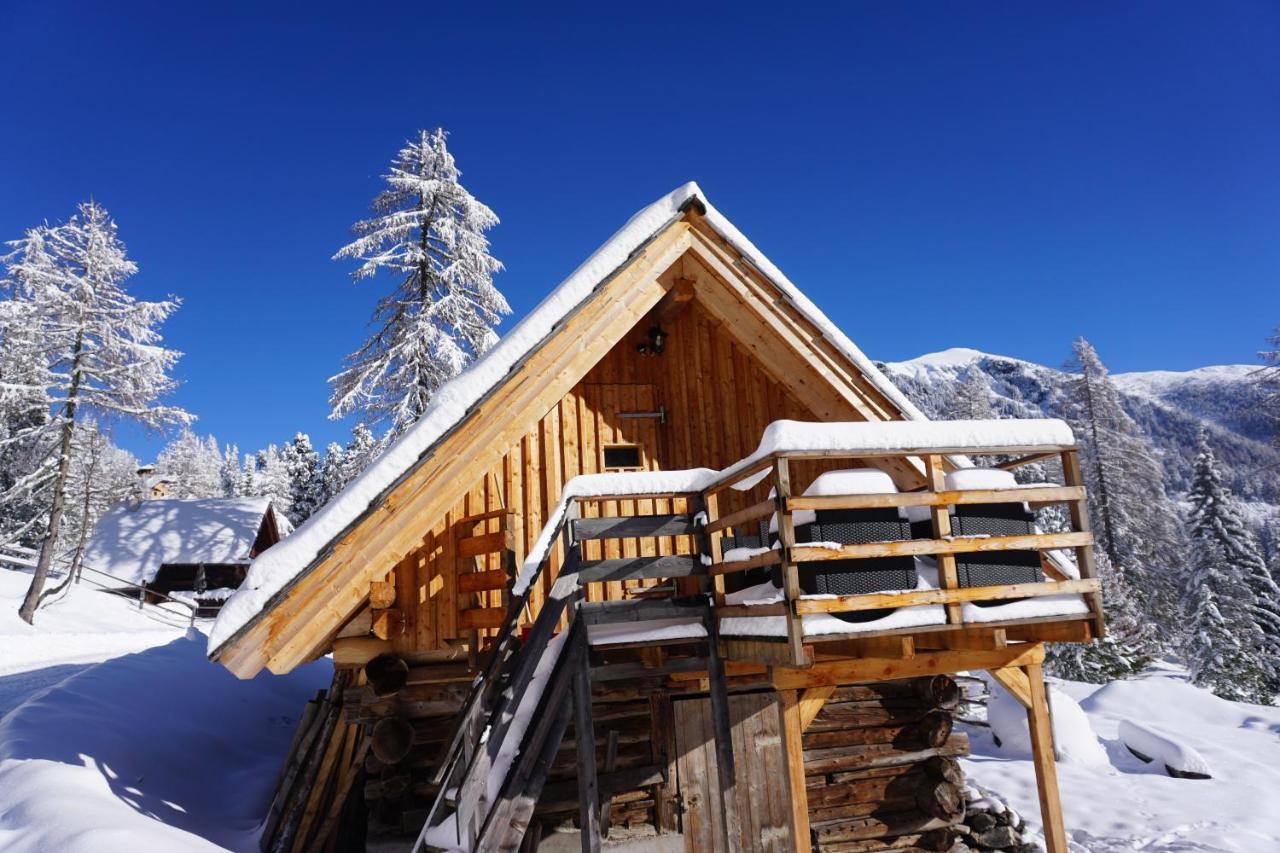 Bergheim Schmidt, Almhuetten Im Wald Appartments An Der Piste Alpine Huts In Forrest Appartments Near Slope Turracher Hohe Eksteriør billede