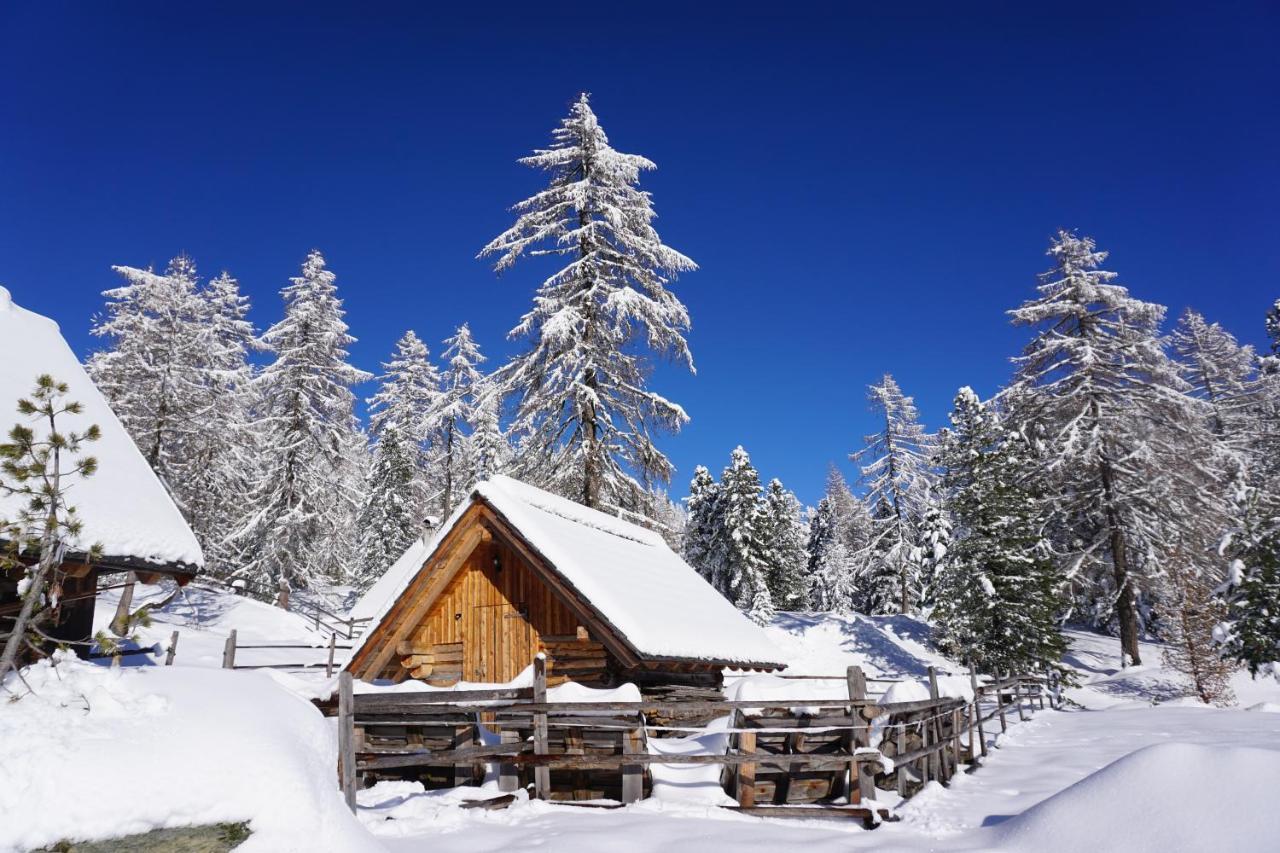 Bergheim Schmidt, Almhuetten Im Wald Appartments An Der Piste Alpine Huts In Forrest Appartments Near Slope Turracher Hohe Eksteriør billede